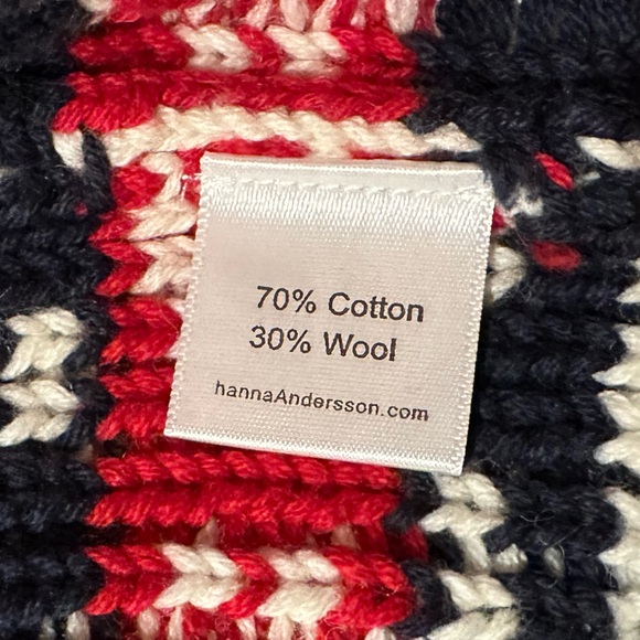 Hanna Andersson Dear Deer Sweater Jacket 90/3T - Picture 9 of 13